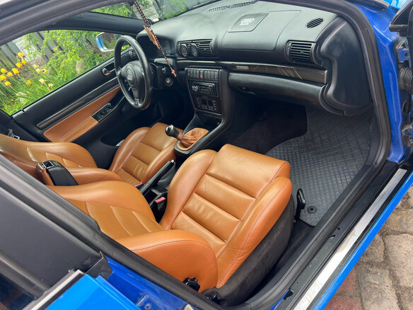 1998 Audi S4 I (B5), голубой, 1199000 рублей - вид 6