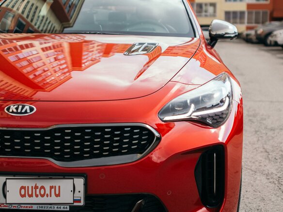 2019 Kia Stinger I, красный - вид 1