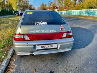 2002 Lada (ВАЗ) 2112, серебристый, 120000 рублей, вид 4