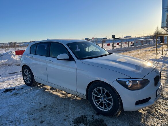 2013 BMW 1 серии 116i II (F20/F21), белый, 1030000 рублей - вид 13