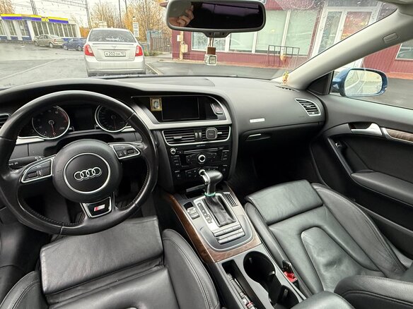 2014 Audi A5 I (8T) Рестайлинг, синий, 2650000 рублей - вид 6