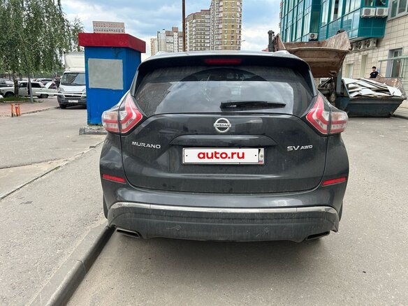 2017 Nissan Murano III (Z52), чёрный, 2700000 рублей - вид 1