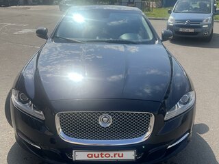 2013 Jaguar XJ Long IV (X351), синий, 1500000 рублей, вид 2