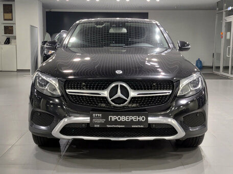 2017 Mercedes-Benz GLC Coupe 220 d I (C253), чёрный, 2697000 рублей, вид 2