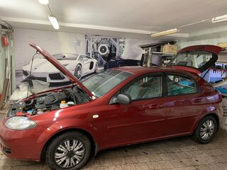 2007 Chevrolet Lacetti I, красный, 800000 рублей, вид 2