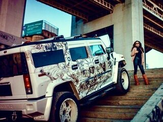 2004 Hummer H2 I, белый, 3900000 рублей, вид 3