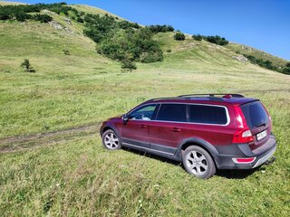 2008 Volvo XC70 II, красный, 1300000 рублей, вид 5