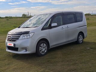 2013 Nissan Serena IV (C26), серебристый, 1150000 рублей, вид 1