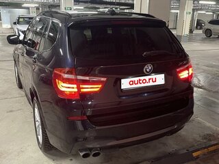 2013 BMW X3 28i xDrive II (F25), синий, 2900000 рублей, вид 3