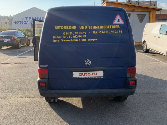 1996 Volkswagen Transporter T4, синий - вид 6