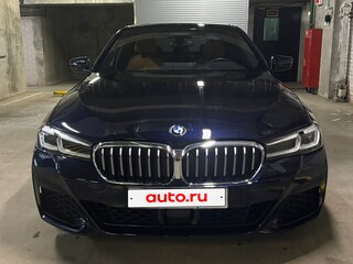 2021 BMW 5 серии 520i VII (G30/G31/G38) Рестайлинг, синий, 5690000 рублей, вид 2