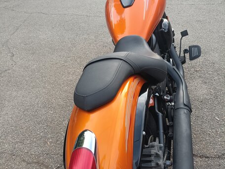 2012 Kawasaki VN900 Vulcan, оранжевый, 740000 рублей, вид 5