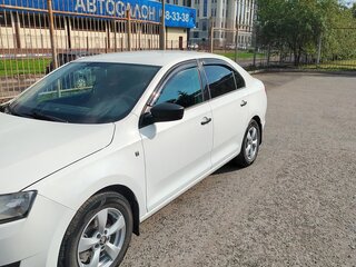 2017 Skoda Rapid I Рестайлинг, белый, 1230000 рублей, вид 3