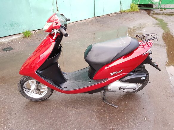 2016 Honda Dio, красный