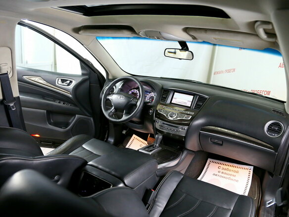 2013 Infiniti JX JX35, чёрный - вид 4