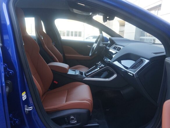 2019 Jaguar I-Pace I, синий - вид 34