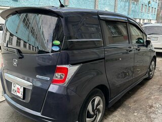2014 Honda Freed I Рестайлинг 2, фиолетовый, 1370000 рублей, вид 2