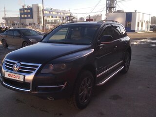 2010 Volkswagen Touareg I Рестайлинг, чёрный, 1580000 рублей, вид 2
