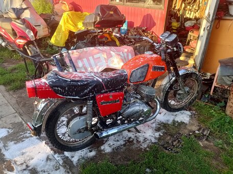 1992 ИЖ Иж-350, красный, 27000 рублей, вид 1