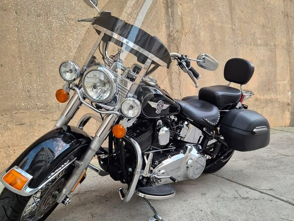 2013 Harley-Davidson Heritage, чёрный, 1095000 рублей - вид 2