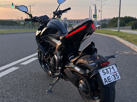 2024 Zontes 350-R1, чёрный, 410000 рублей, вид 4