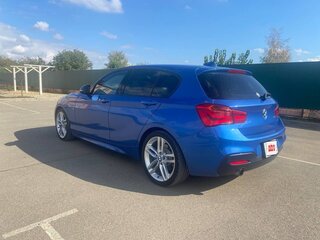 2017 BMW 1 серии 118i II (F20/F21) Рестайлинг, синий, 1550000 рублей, вид 4