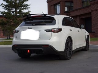 2013 Infiniti FX Vettel Edition II (S51) Рестайлинг, белый, 5700000 рублей, вид 3