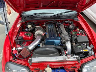 2001 Toyota Supra IV (A80) Рестайлинг, красный, 9300000 рублей, вид 5