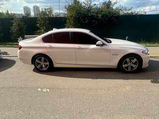 2014 BMW 5 серии 520i VI (F10/F11/F07) Рестайлинг, белый, 1800000 рублей, вид 4