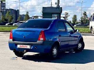 2007 Renault Logan I, синий, 125000 рублей, вид 3