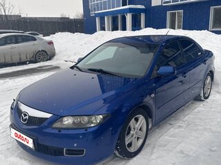 2006 Mazda 6 I (GG) Рестайлинг, синий, 600000 рублей, вид 1