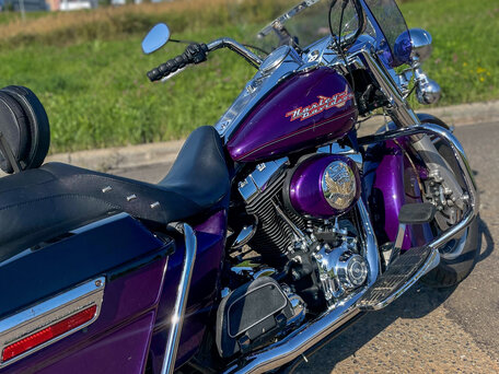 2002 Harley-Davidson Road King, фиолетовый, 670000 рублей, вид 5