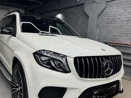 2017 Mercedes-Benz GLS 400 I (X166), белый, 4285000 рублей, вид 3