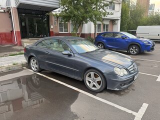 2005 Mercedes-Benz CLK-Класс 280 II (W209) Рестайлинг, серый, 730000 рублей, вид 1