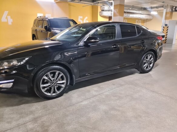 2013 Kia Optima III Рестайлинг, чёрный, 1460000 рублей - вид 16