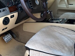 2006 Volkswagen Touareg I, серый, 1000000 рублей, вид 4