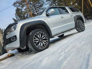 2011 Volkswagen Amarok I, серебристый, 2300000 рублей, вид 1
