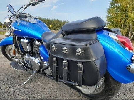 2009 Kawasaki VN900 Vulcan, синий, 750000 рублей, вид 2