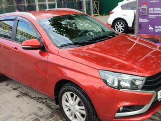 2018 Lada (ВАЗ) Vesta SW I, красный, 1100000 рублей, вид 3