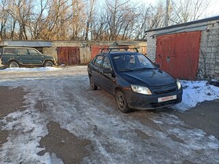 2012 Lada (ВАЗ) Granta I, чёрный, 325000 рублей, вид 2