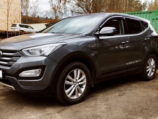 2013 Hyundai Santa Fe III, серый, 1380000 рублей, вид 1