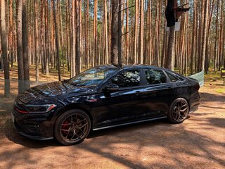 2021 Volkswagen Jetta GLI VII Рестайлинг, чёрный, 2100000 рублей, вид 5