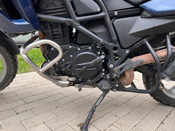 2011 BMW F 650 GS, синий, 415000 рублей - вид 3