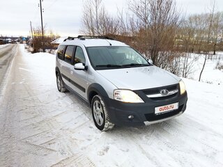 2019 Lada (ВАЗ) Largus Cross I, серебристый, 1230000 рублей, вид 2