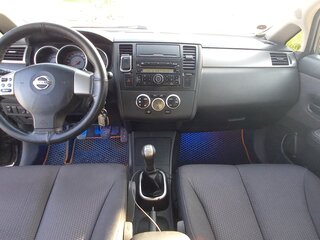 2008 Nissan Tiida I, чёрный, 590000 рублей, вид 5