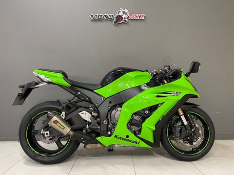 2013 Kawasaki ZX-10R Ninja, зелёный, 1100000 рублей, вид 1