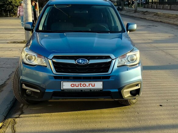2016 Subaru Forester IV Рестайлинг 2, синий, 2222000 рублей - вид 2