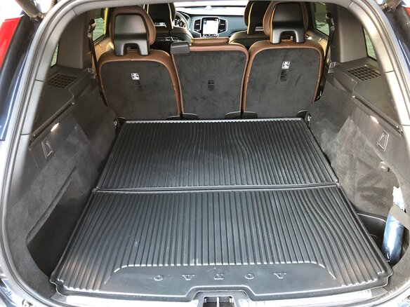 2021 Volvo XC90 II Рестайлинг 1, синий, 7500000 рублей - вид 26