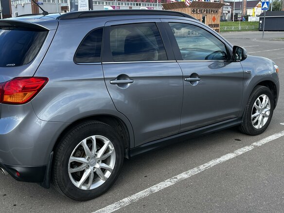 2013 Mitsubishi ASX I Рестайлинг, серый, 1450000 рублей - вид 7