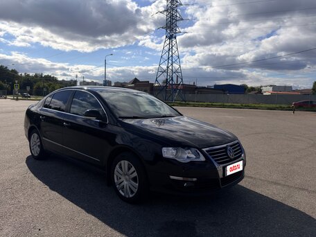 2010 Volkswagen Passat B6, чёрный, 750000 рублей, вид 3